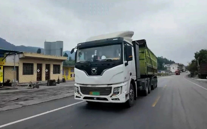 9.9分！西南大客户点赞尊龙凯时新能源重卡