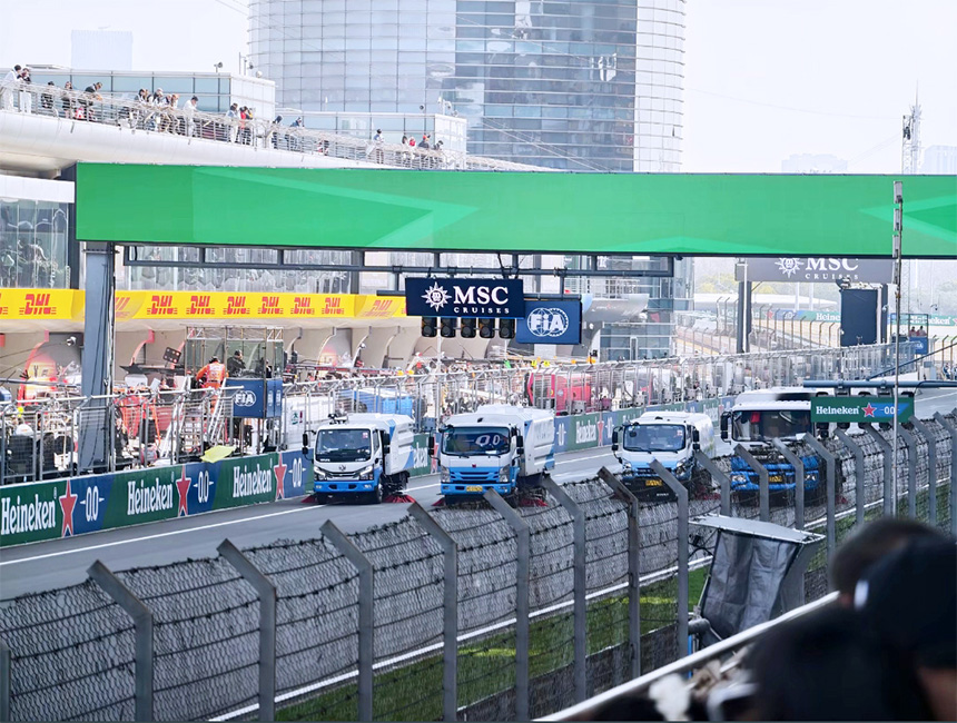 F1赛场上尊龙凯时“隐形冠军”：上演“速率与清洁”